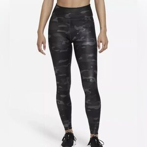 Nike One Women's Dri-FIT Mid-Rise Camo Leggings.